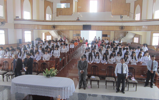 Cần Thơ: Opening ceremony for a basic Biblical course held